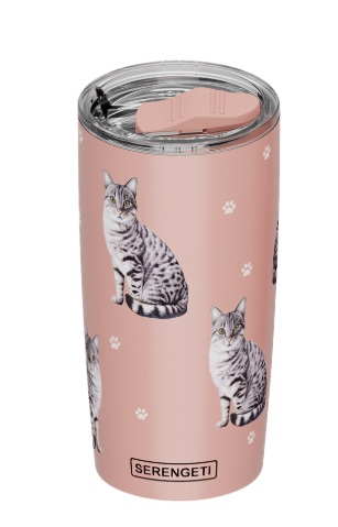 Silver Tabby Cat Tumbler