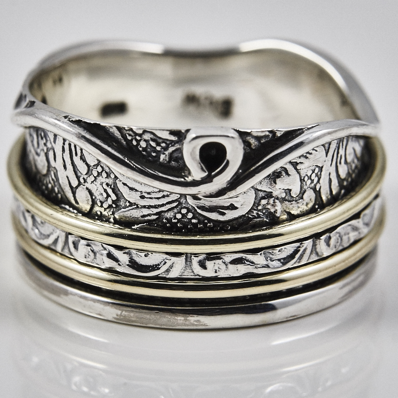 Fancy Spinner Ring