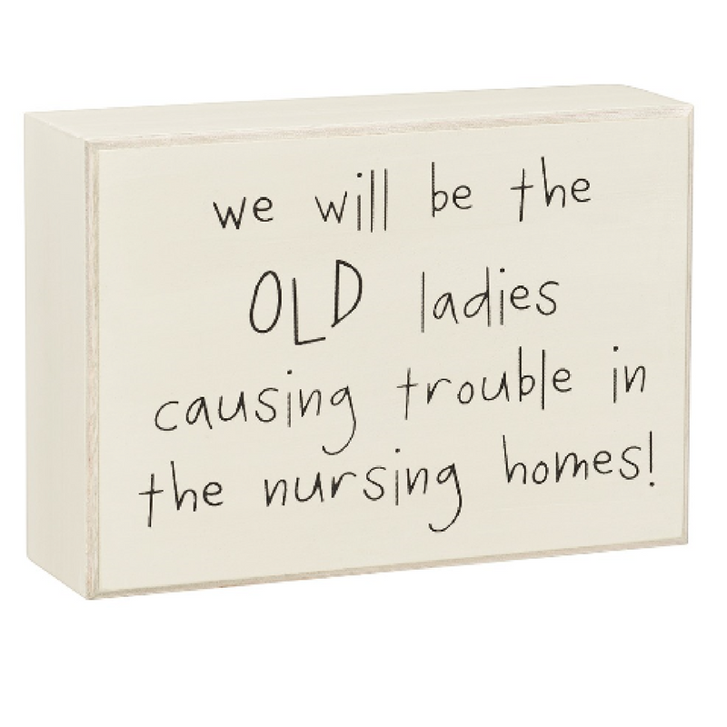 Nursing Home Box Sign